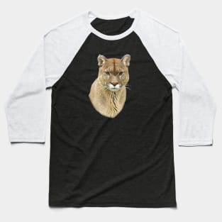 Mountain lion Baseball T-Shirt